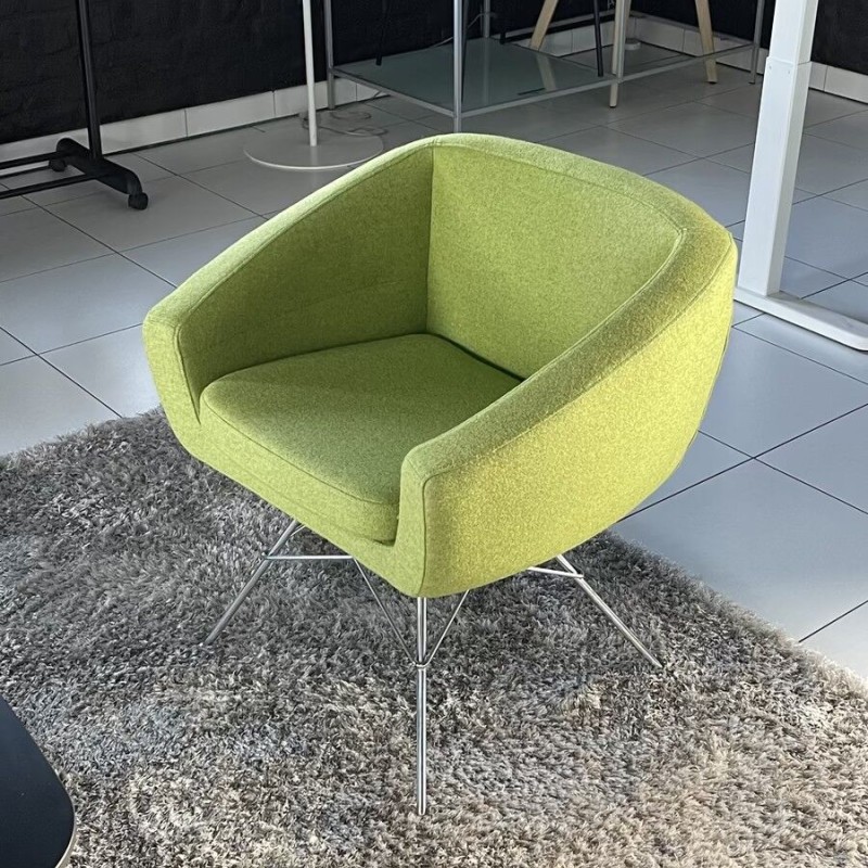 Fauteuil vert Softline